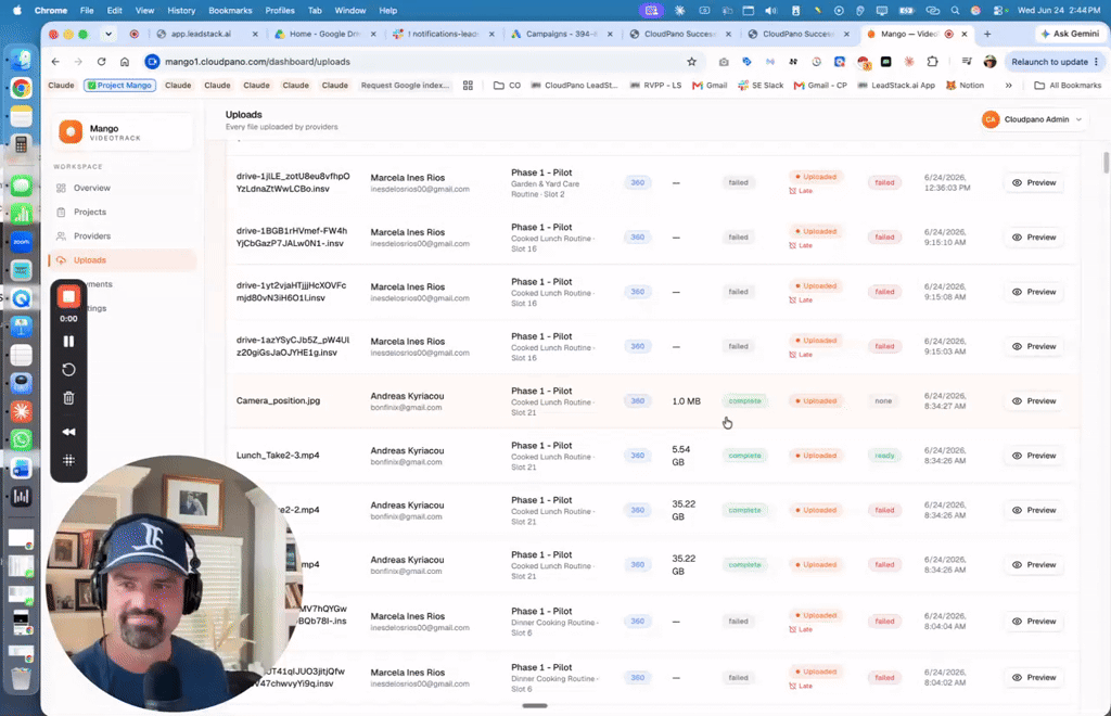 🔥 Data Capture Project Update: Capturing Daily Life Videos