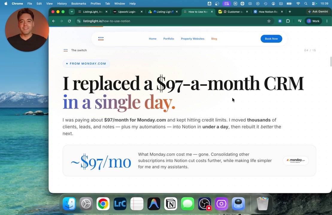How to use Notion — video walkthrough