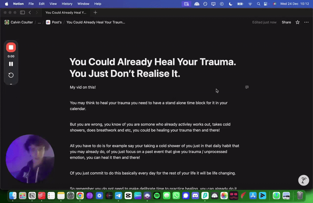 You Could Already Heal Your Trauma. You Just Don’t Realise It.