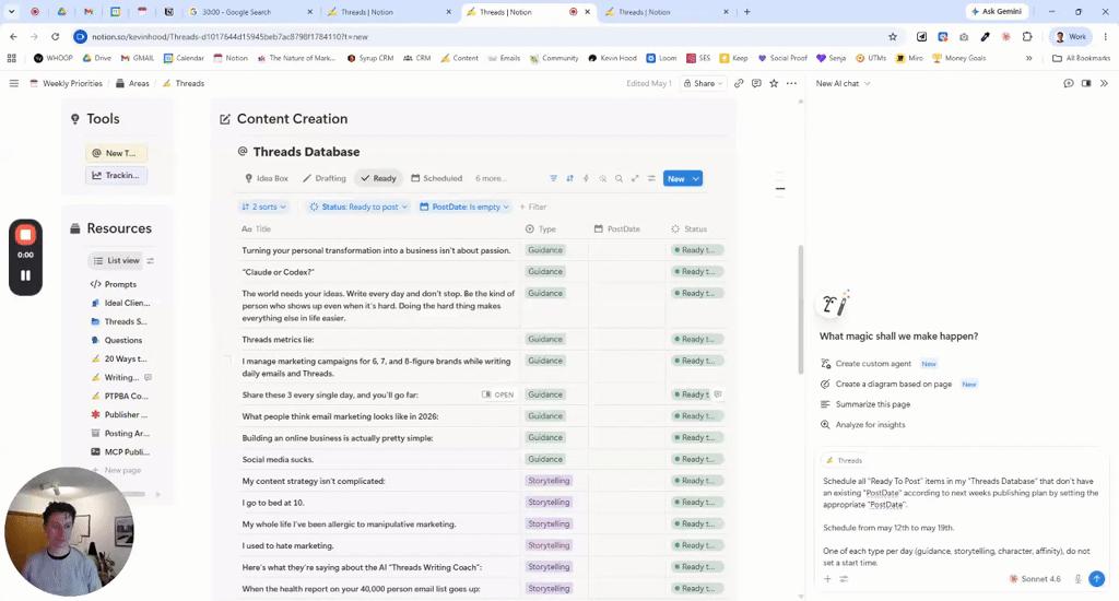 Do you want to schedule your posts right from Notion?