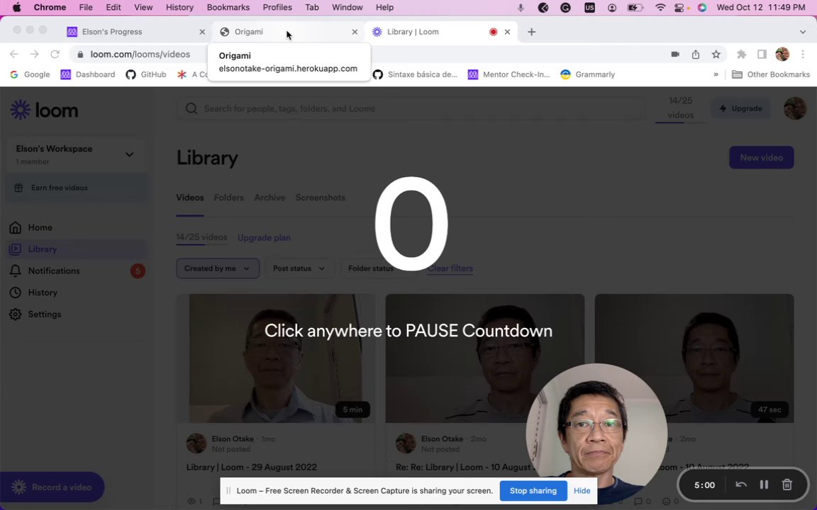 Preview of Library | Loom - 12 October 2022
