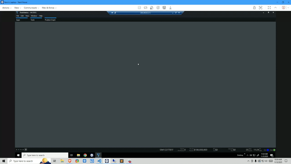 How to turn on the algos on the latest update 11/1/25