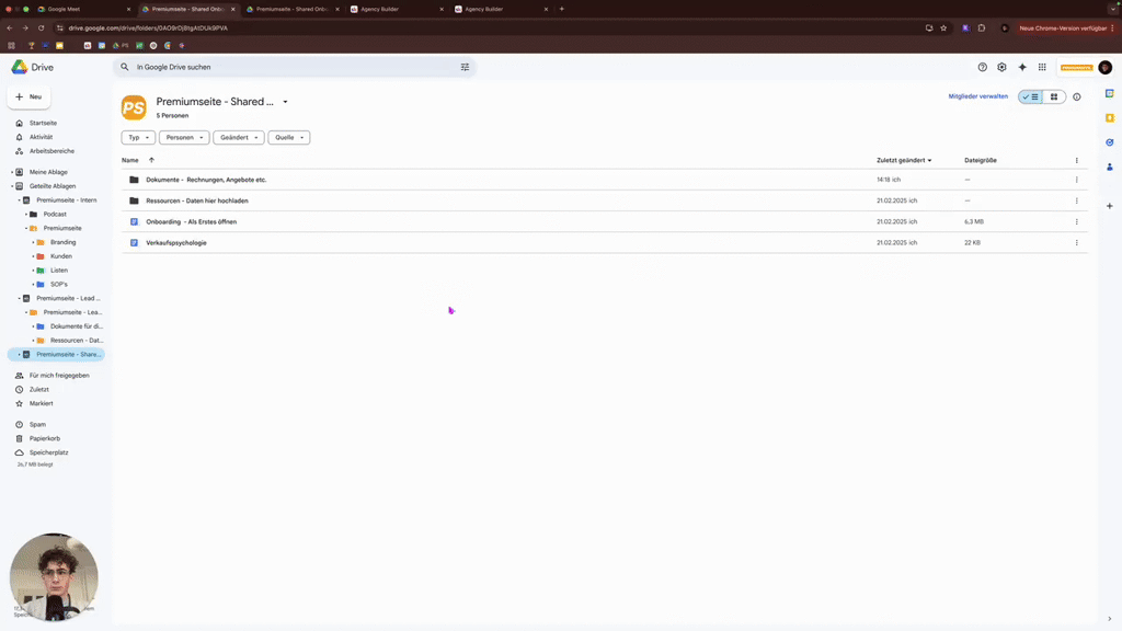 Onboarding - Webdesign / NK Gewinnung