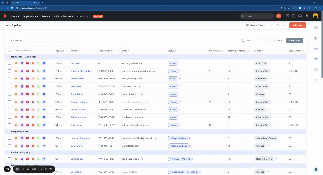 Preview of Bulk Select Specific Pages