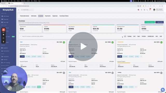 Create and Send Invoices