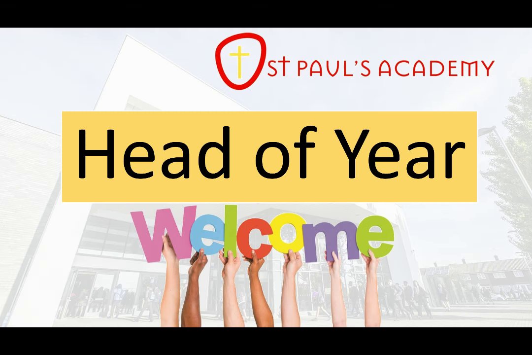 Preview of Head of Year Parents/Carers Transition Information Evening Presentation