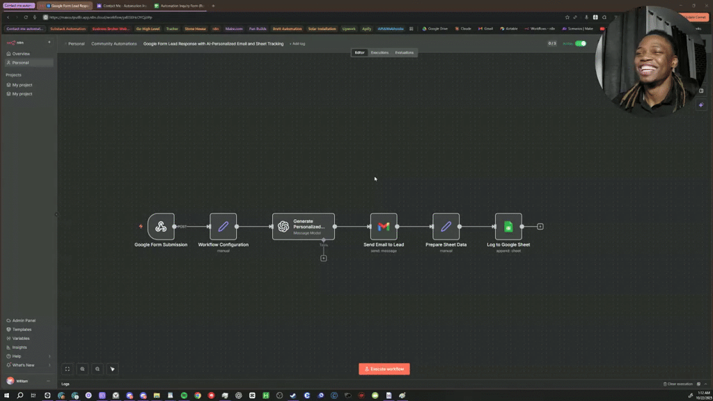 Simple contact form automation that helps turn posts into real leads
