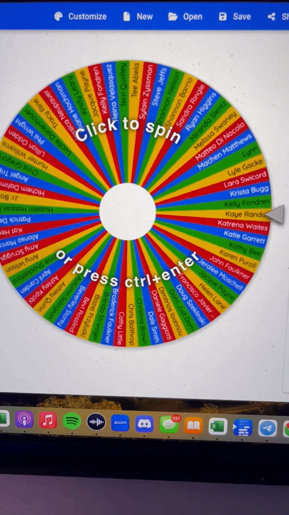 Huge congratulations to our winner!!
