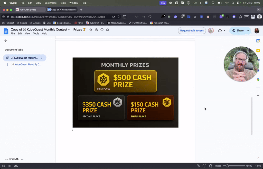 ⚔️ KubeQuest Monthly Challenge + $1000 Prizes 🏆