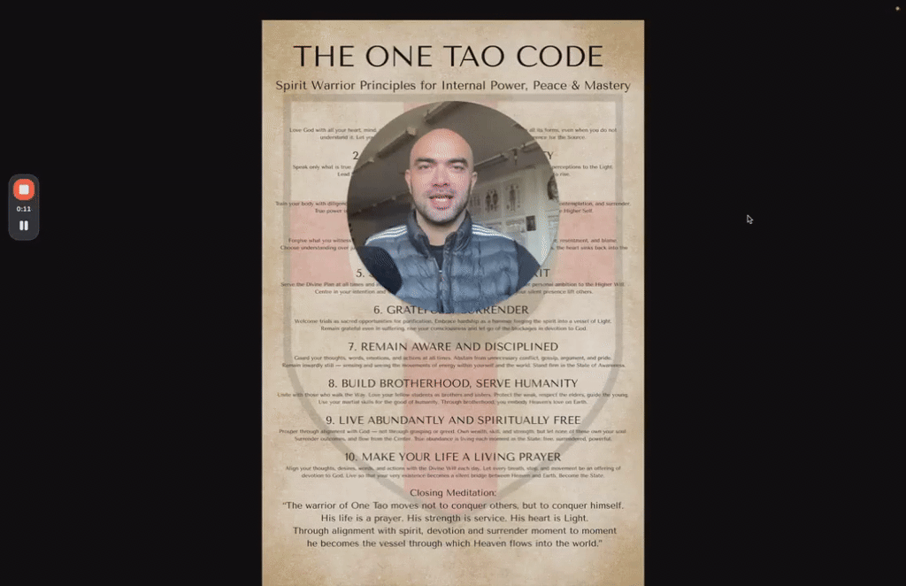 ✝️ THE ONE TAO CODE ☯️