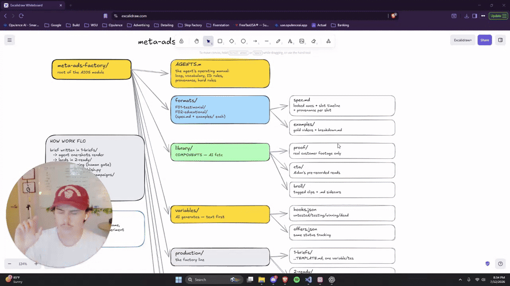ai creating quality Video ads at scale... my workflow