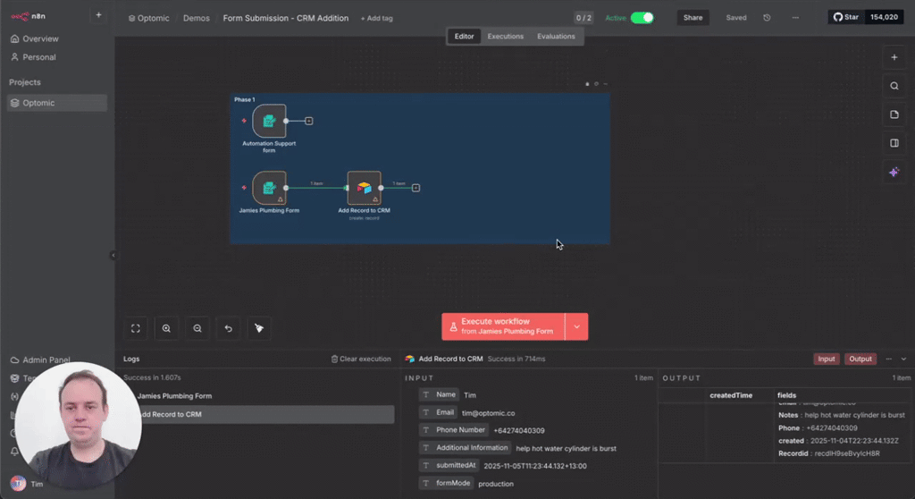 Automating trades appointment capture