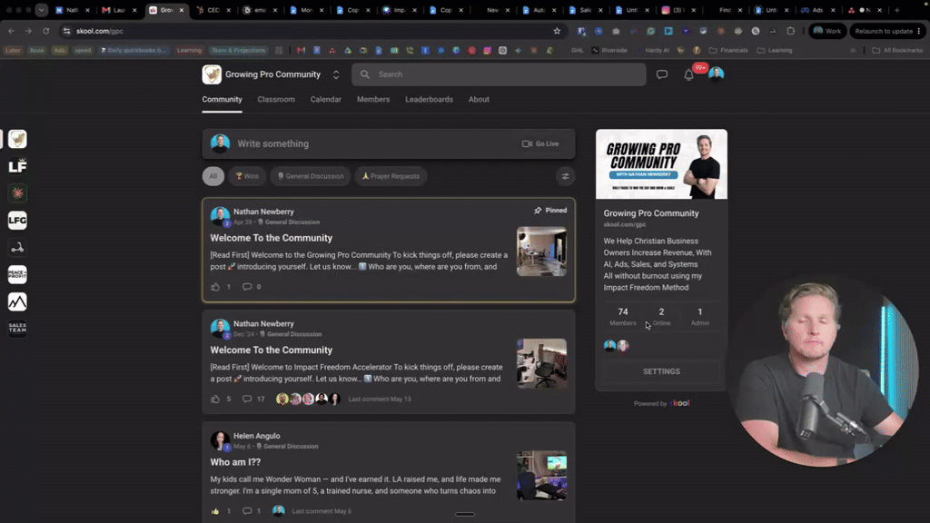 Welcome To Growing Pro Community