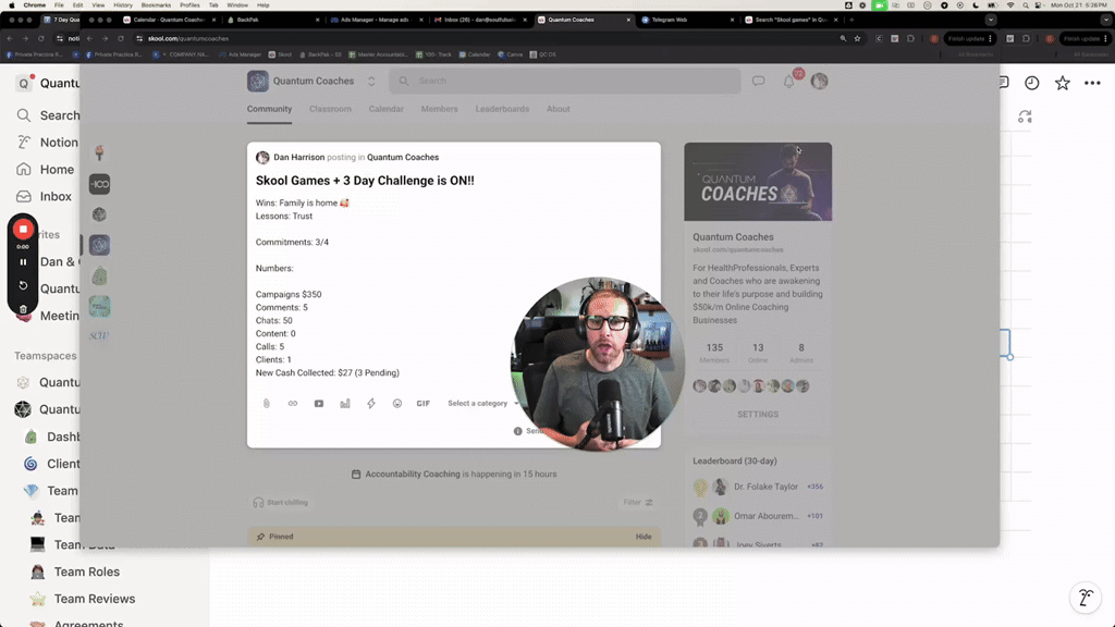 Skool Games Day 21 + 3 Day Challenge is ON!!