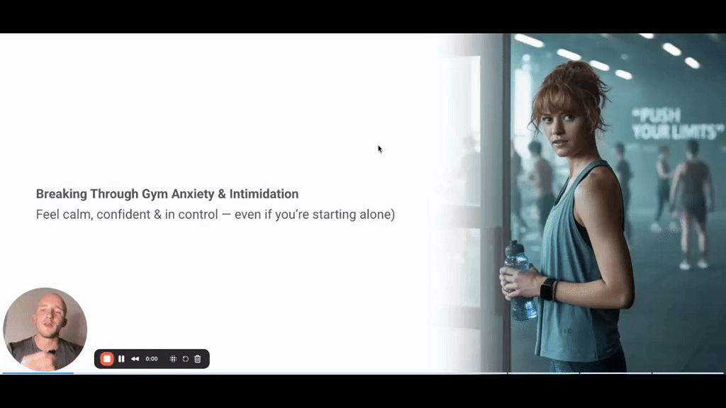 If the thought of walking into the gym makes your chest tighten and your brain spiral — you’re not broken, you’re human.