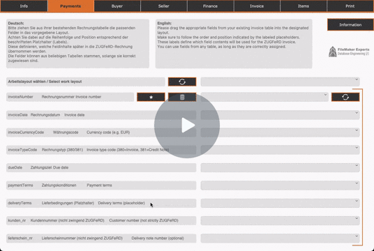 ZUGFeRD KI Mapping Video