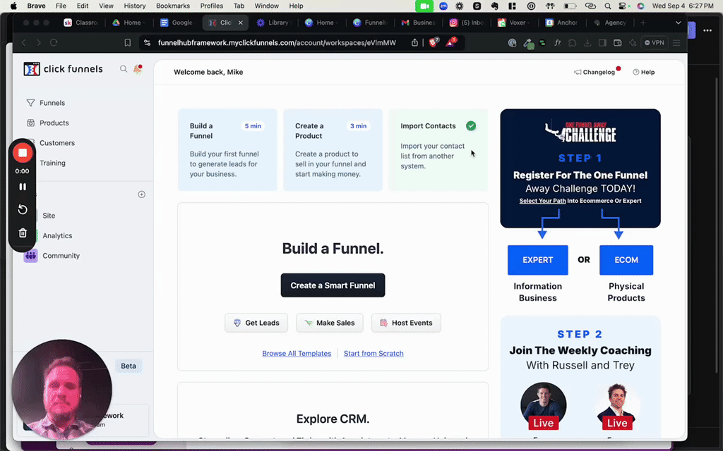 Example of Frameworks in action (loom link inside)