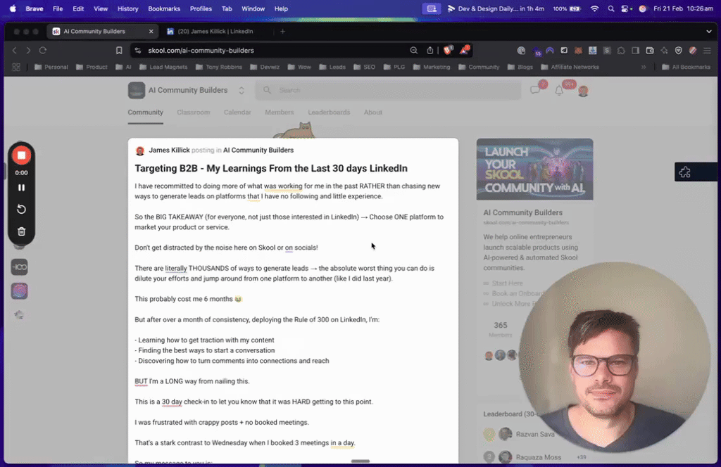 Insights from my last 30 days on LinkedIn 🚀