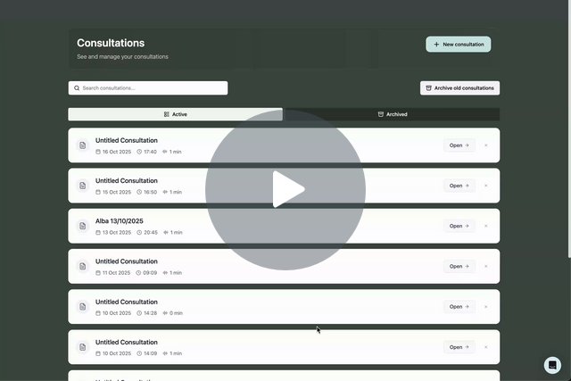 5. Konsultationsliste (DE)